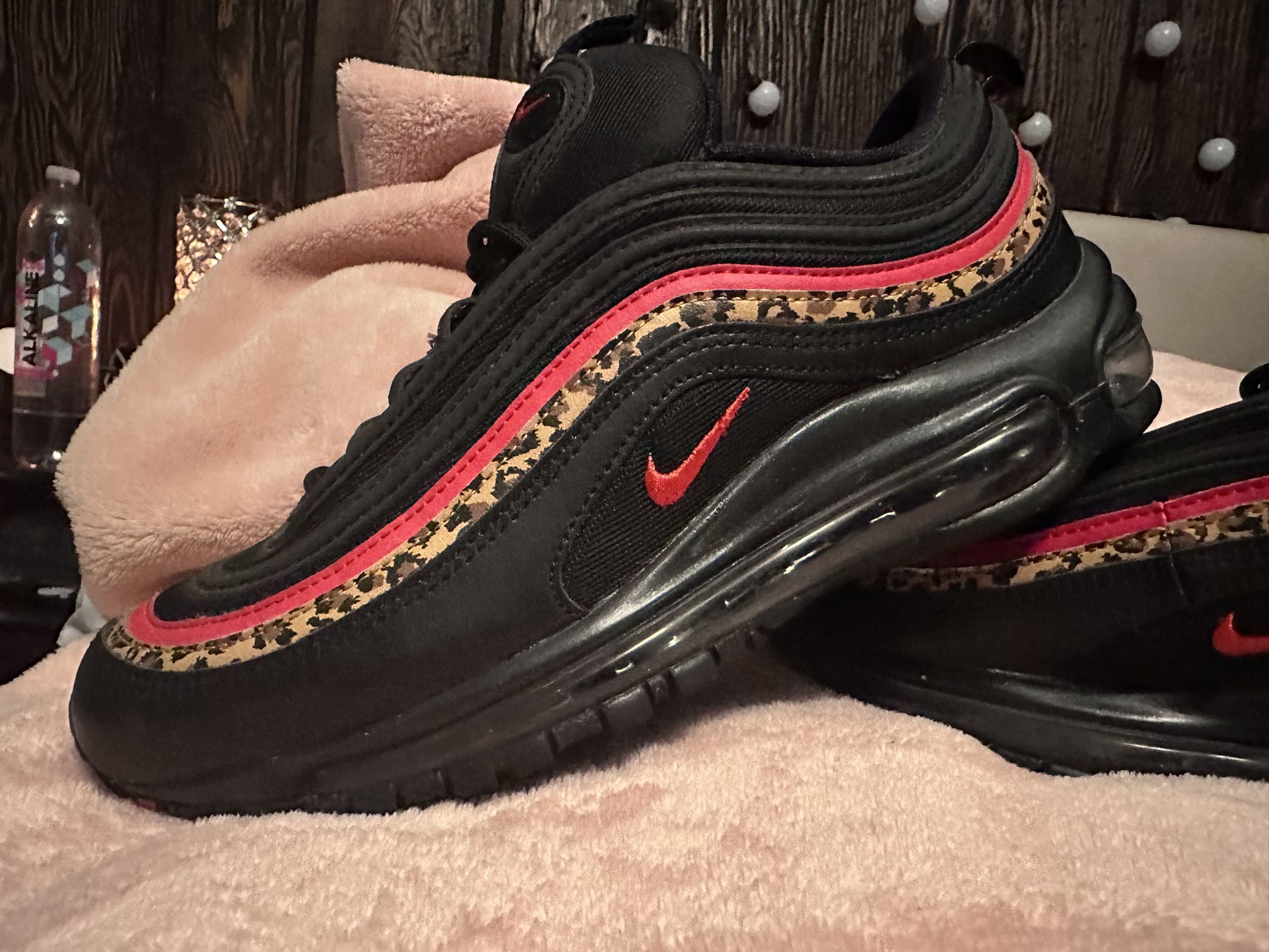 Nike Air Max 97 Leopard Pack Black Women Shoes