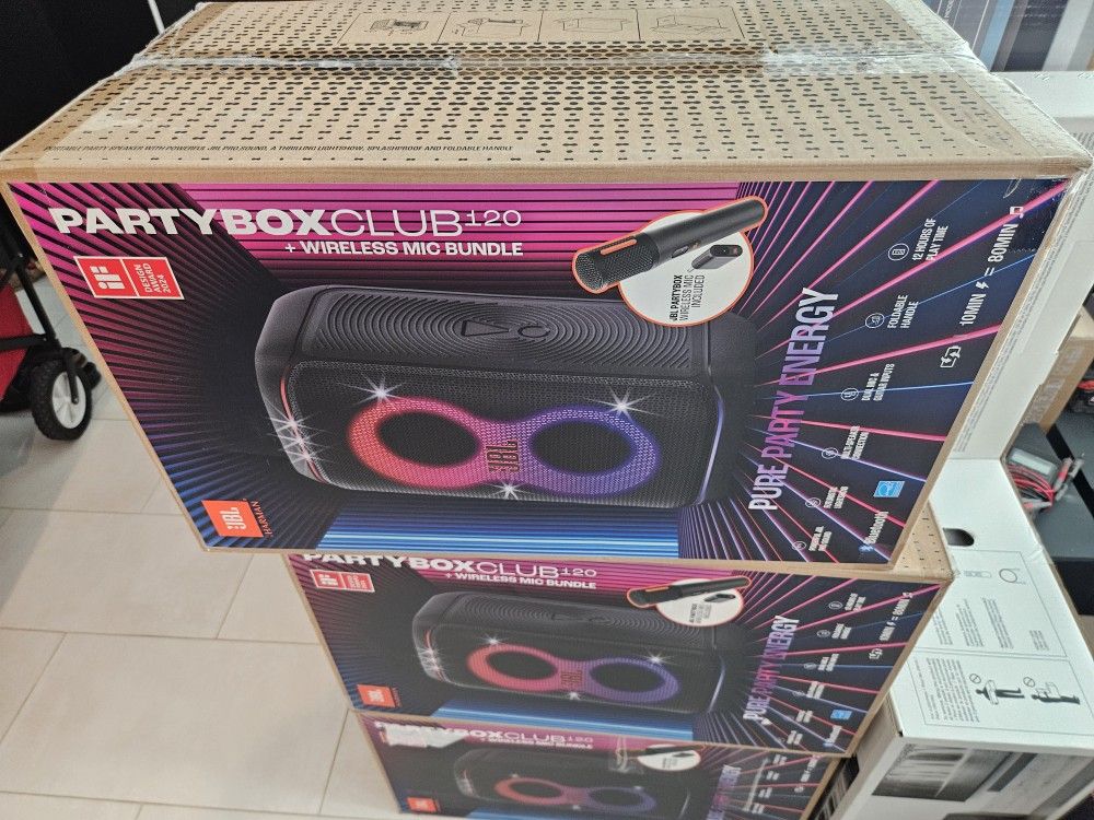 Brand new in the box JBL Partybox 120