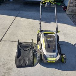 Brushless 40v HP Lawnmower / Portland 3.8 Amp 13 Inch Trimmer