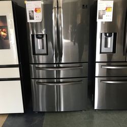 Samsung Counter Depth French Door Refrigerator With Flexzone Drawer 👍🏽✅ P52I1