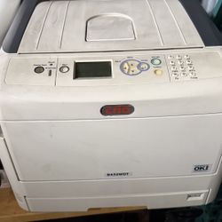 CRIO 8432WDT WHITE TONER LASER PRINTER Never Used Just Tested 