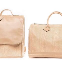 Tote & Carry 2 Pc duffel & Backpack 
