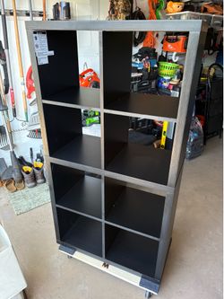 Book case/ 8 box storage
