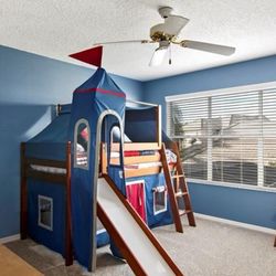 Rooms To Go Twin Castle Loft Bed