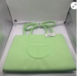 Telfar Large Unisex Shopper One Dark Olive