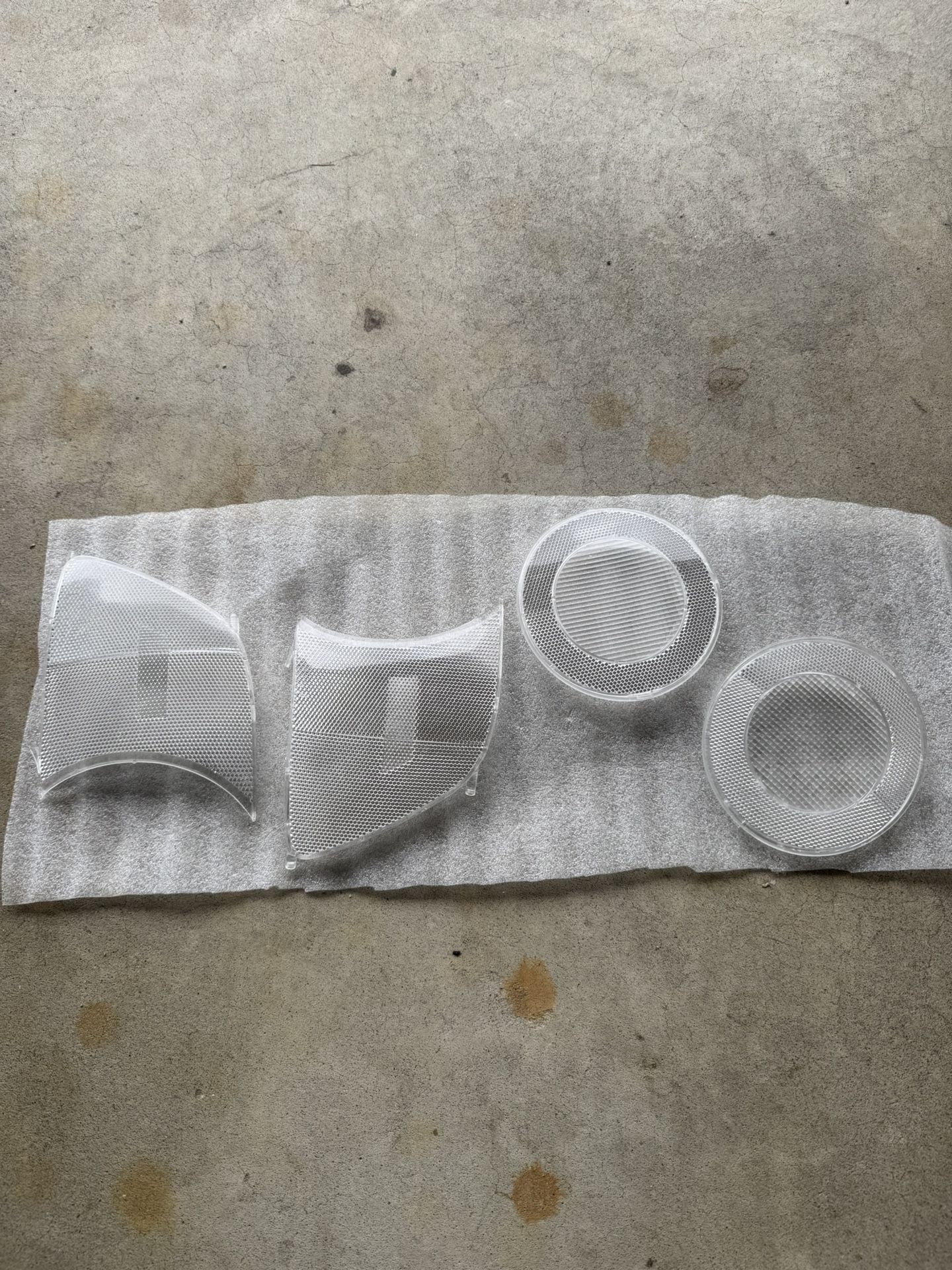 S2000 clear tail light inserts