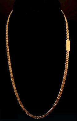 Solid 14K Cuban Link