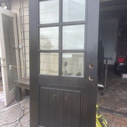 Door De Madre Sólida 