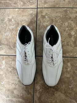 FootJoy Men’s Golf Shoes Size 10.5 – White/Black