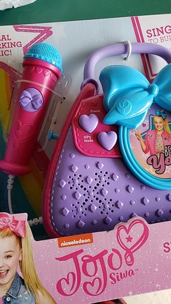 Jojo sing-along boombox