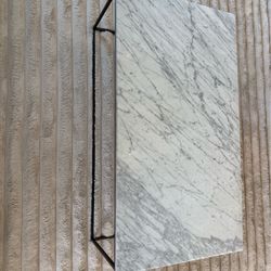 West Elm Streamline Marble Coffee Table