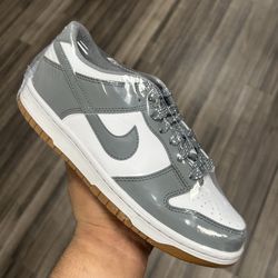 New Nike Dunk Low Reflective Grey (GS) 7Y