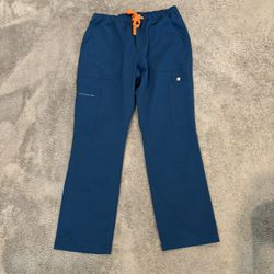 Men’s Medium FIGS Blue Scrub Pants