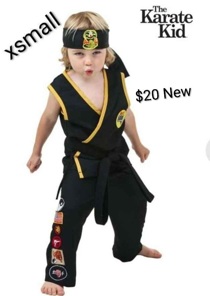 New Cobra Kai Child Halloween Costume 5/6