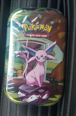 Pokemon Prismatic Mini Tin (Espeon)