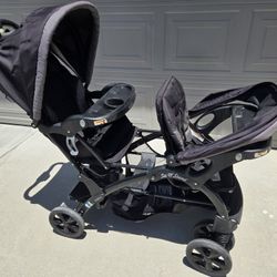 Sit n Stand Double Stroller
