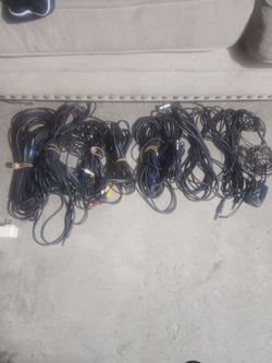 DJ cable cords 10 items $20$ each$100 all