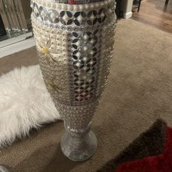 Large Decorative Bling Vases (2)