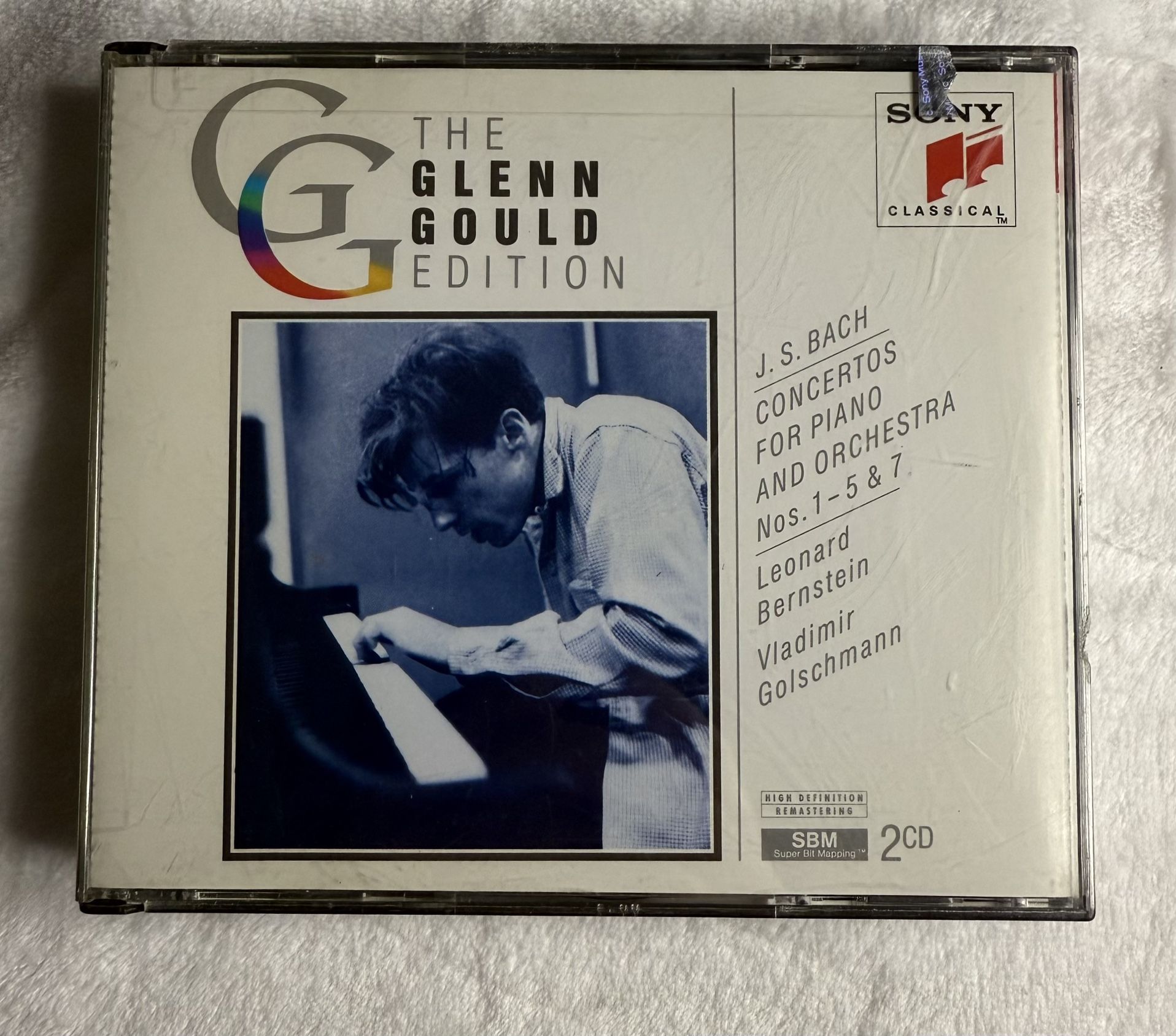 Glenn Gould Edition – J.S. Bach Concertos Nos. 1-5 & 7 (2 CD Sony Classical 1992