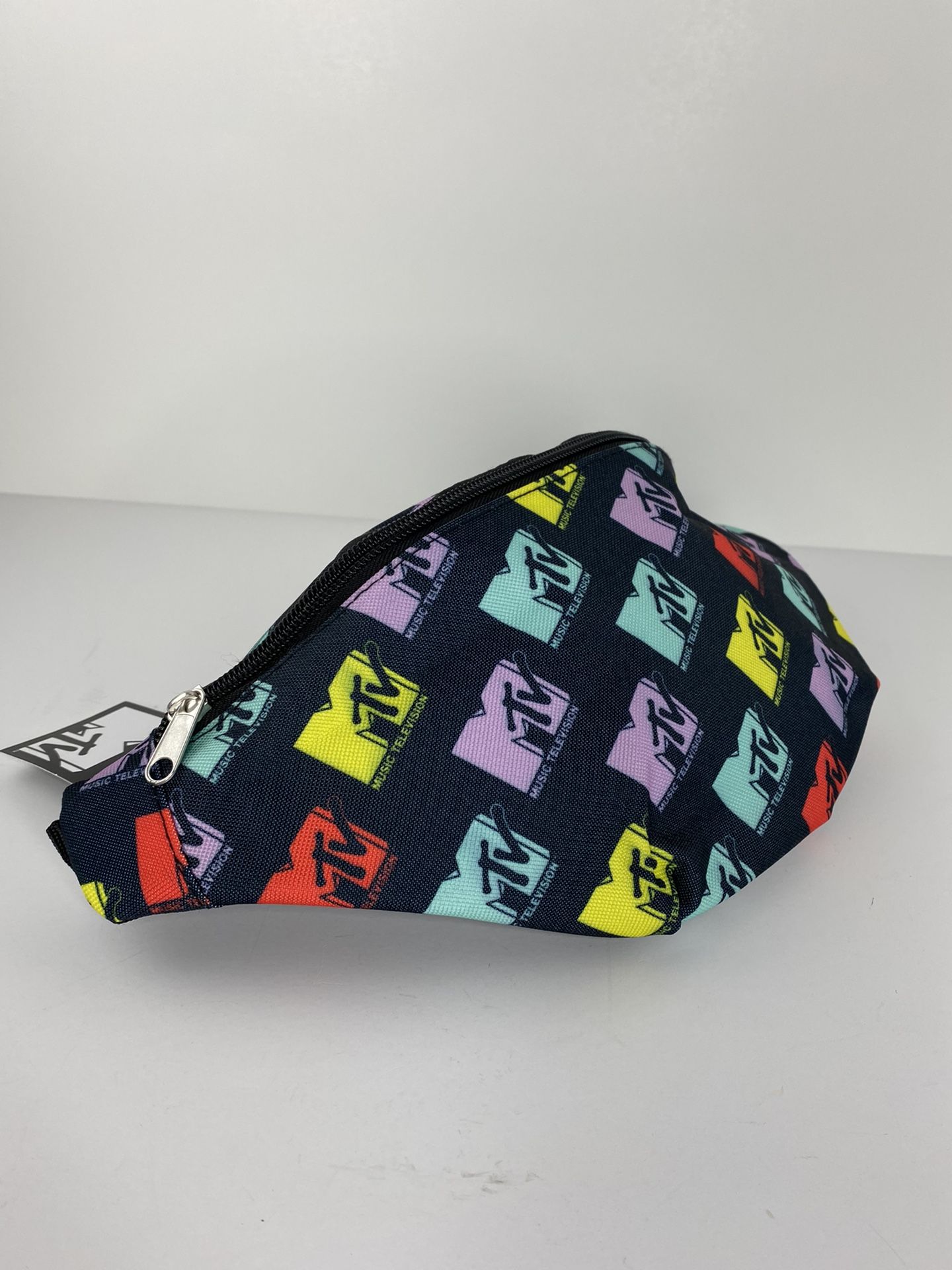 MTV Music Television Multicolor Retro Logo Fanny Pack 