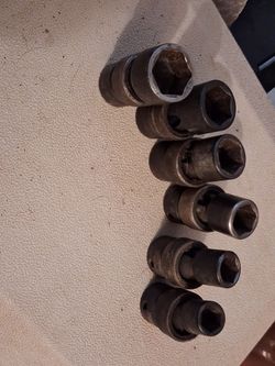 3/8 impact wobble socket set