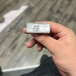 Silver Hundred Dollar Bill 