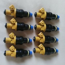 Ford ; Bosch Set of ( 8 )Fuel Injectors, For Engines, 4.6/ 5.0 /5.8 