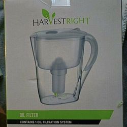 Harvest Right Oil Filter Pitcher – New in Box | Freeze Dryer Oil Filtration System
