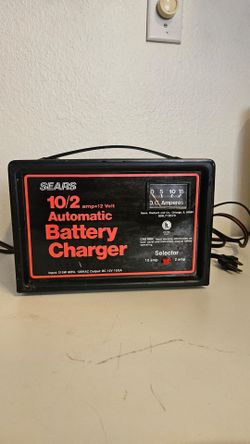 Sears 10/2 AMP 12 Volt Automatic Battery Charger