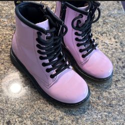 Pink Dr Martens Boots 