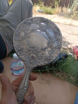 $50 vintage mirror handle