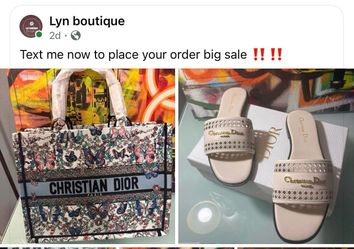 Bags and sandals and earrings