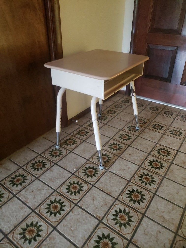 Vintage Kid's Classroom Desk