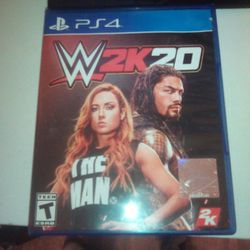 WWE 2k20 PlayStation 4 