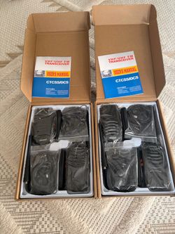 New walkie talkie set of 4
