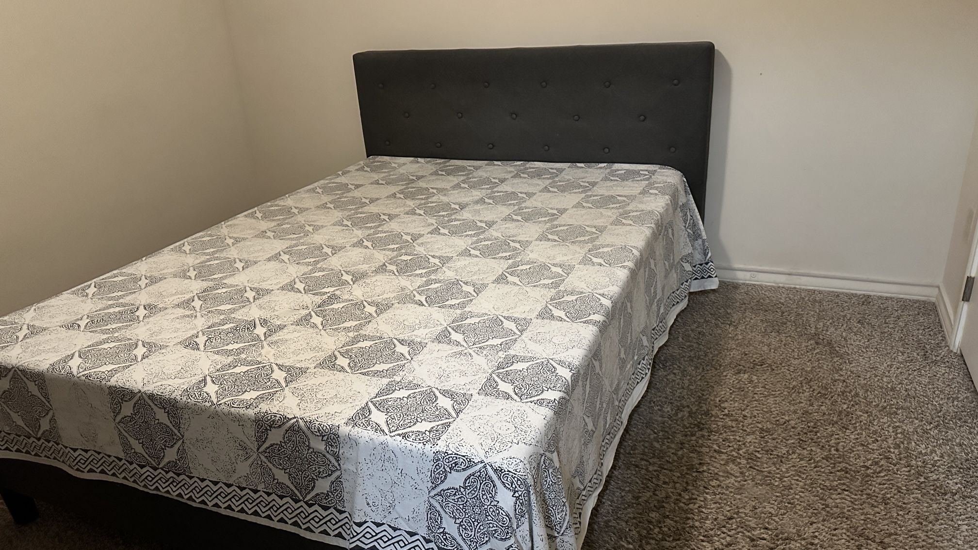 Bed Frame and mattress