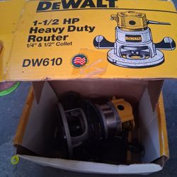Dewalt Router W/ Accessories 