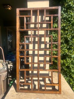 Absolutely Stunning Antique Qing Dynasty (?) 19th Century Fretwork Panel: