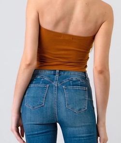 Brown Tube Top