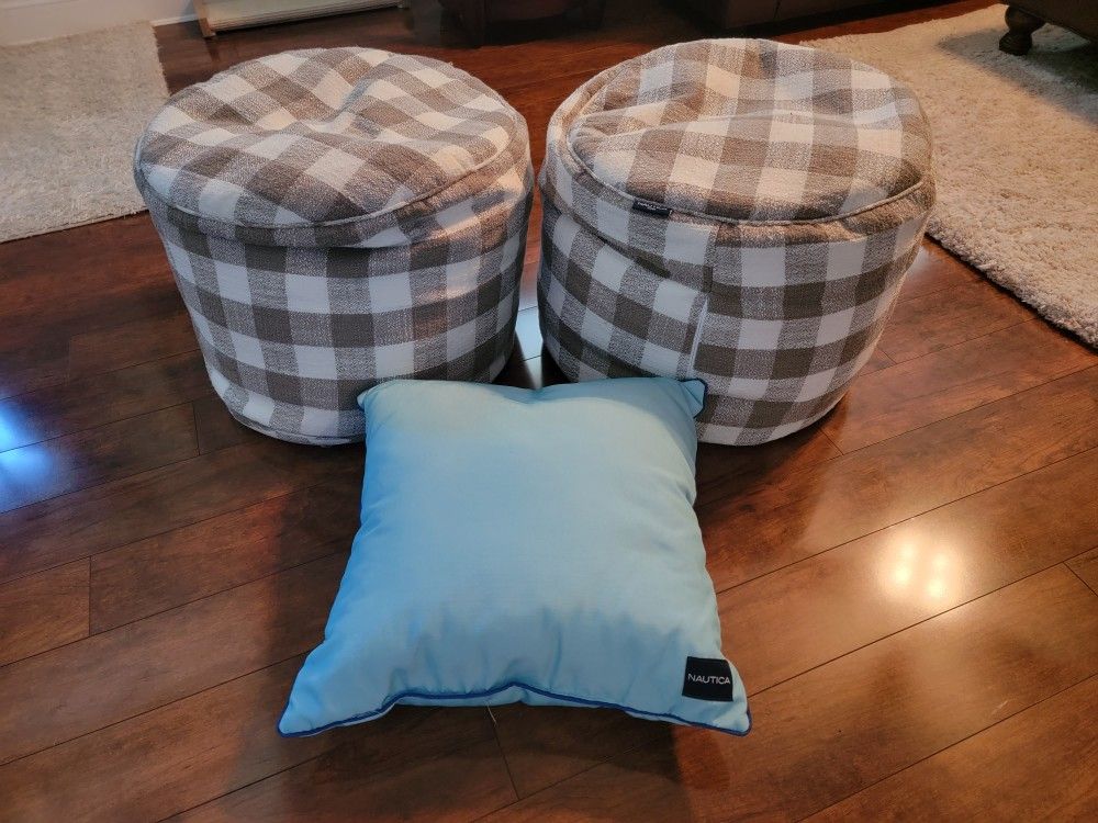 Nautica Ottoman Poufs