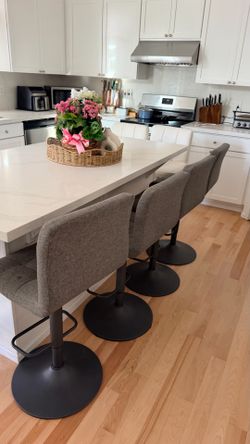 Bar stools gray color