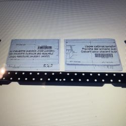 Microwave Bump Out Mounting Kit