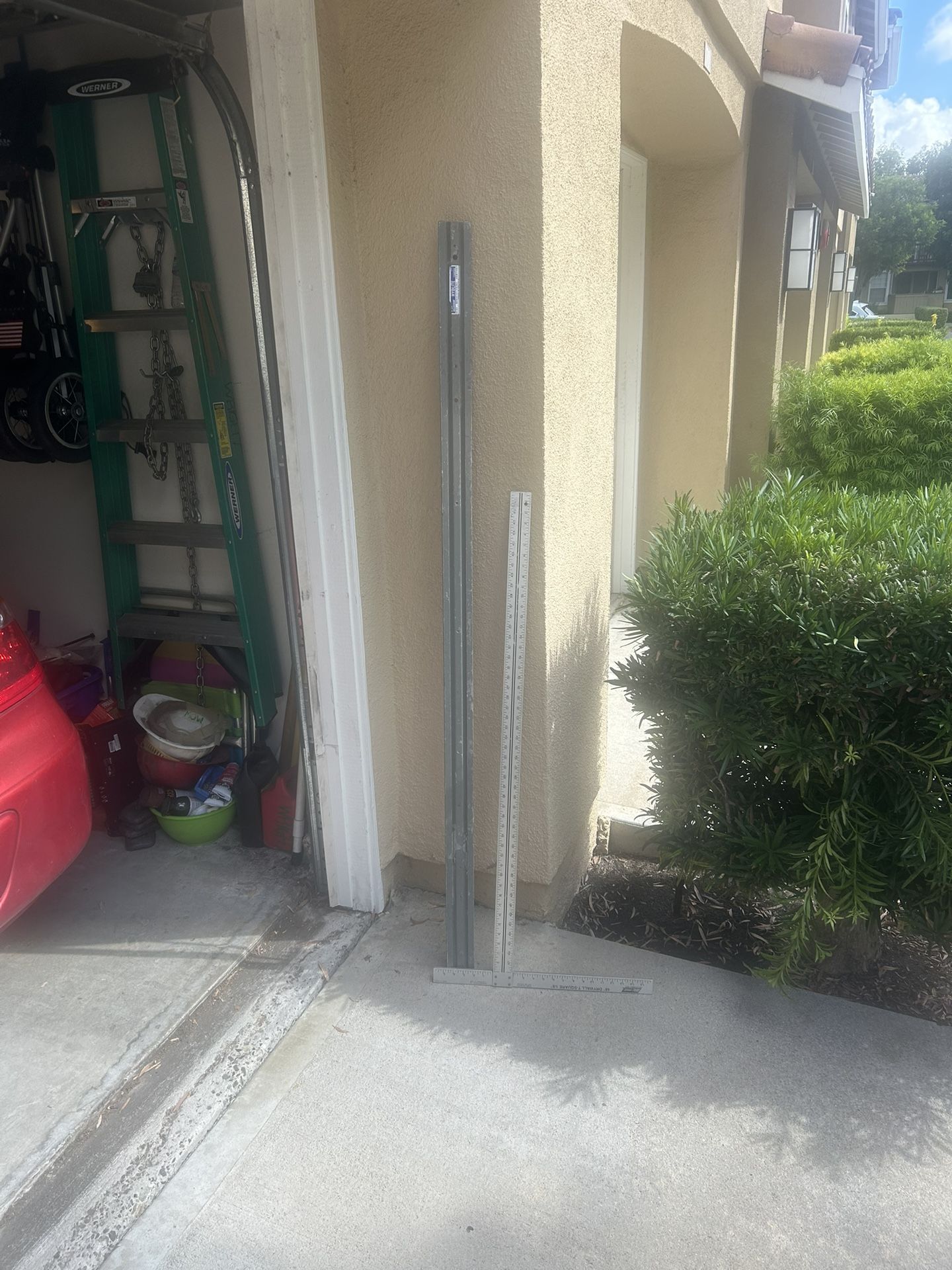Drywall T-Square 48in + 6ft Magnesium Straight Edge