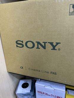 Sony FX6 Cinema Body