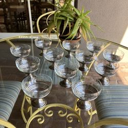 Antique Ice Cream Dessert Dishes 