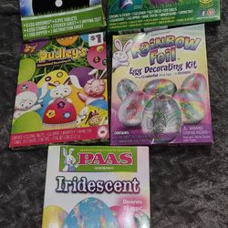Easter egg dye kits all new unopened