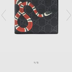 gucci kingsnake wallet