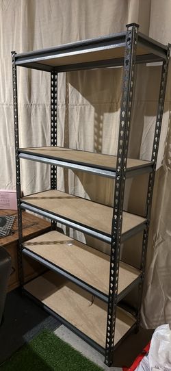 Metal storage rack
