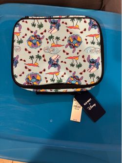 Disney Stitch Blue Insulated Lunch Bag-Brand New