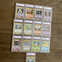 Psa 9 Pokemon Card Lot!